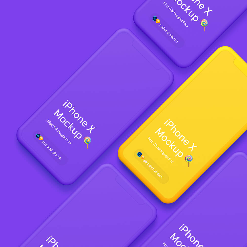 1-3 موکاپ PSD آیفون 12 شناور - تصویر 1